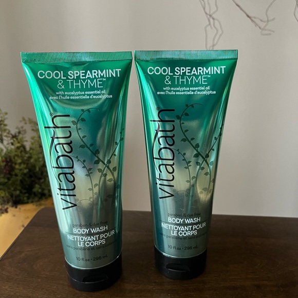 vitabath Bath & Body Two New Vitabath Cool Spearmint Thyme Body